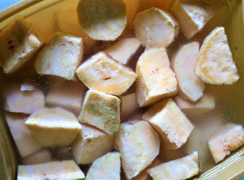 Camote Cue Recipe (Deep Fried Caramelized Sweet Potatoes)