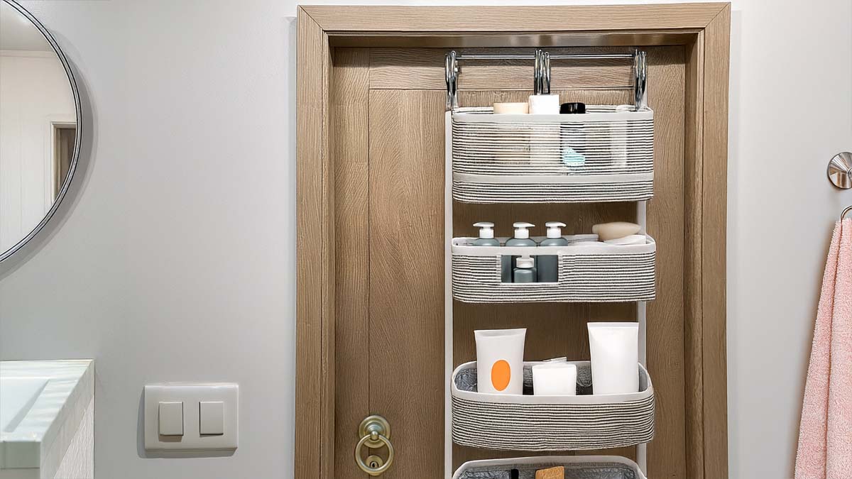 Bathroom Over The Door Organizer