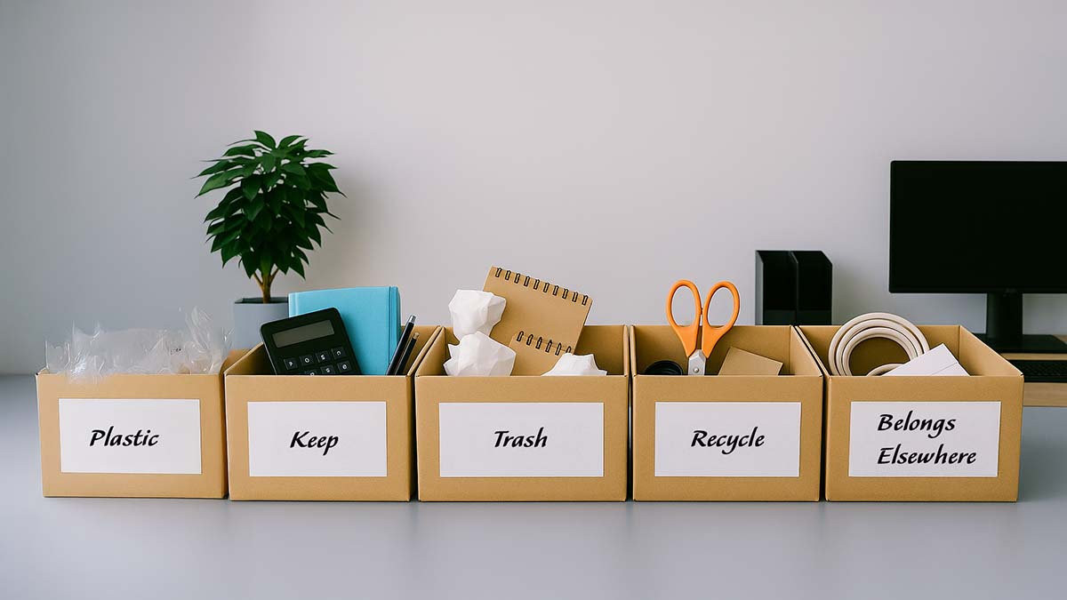 Home Office Decluttering