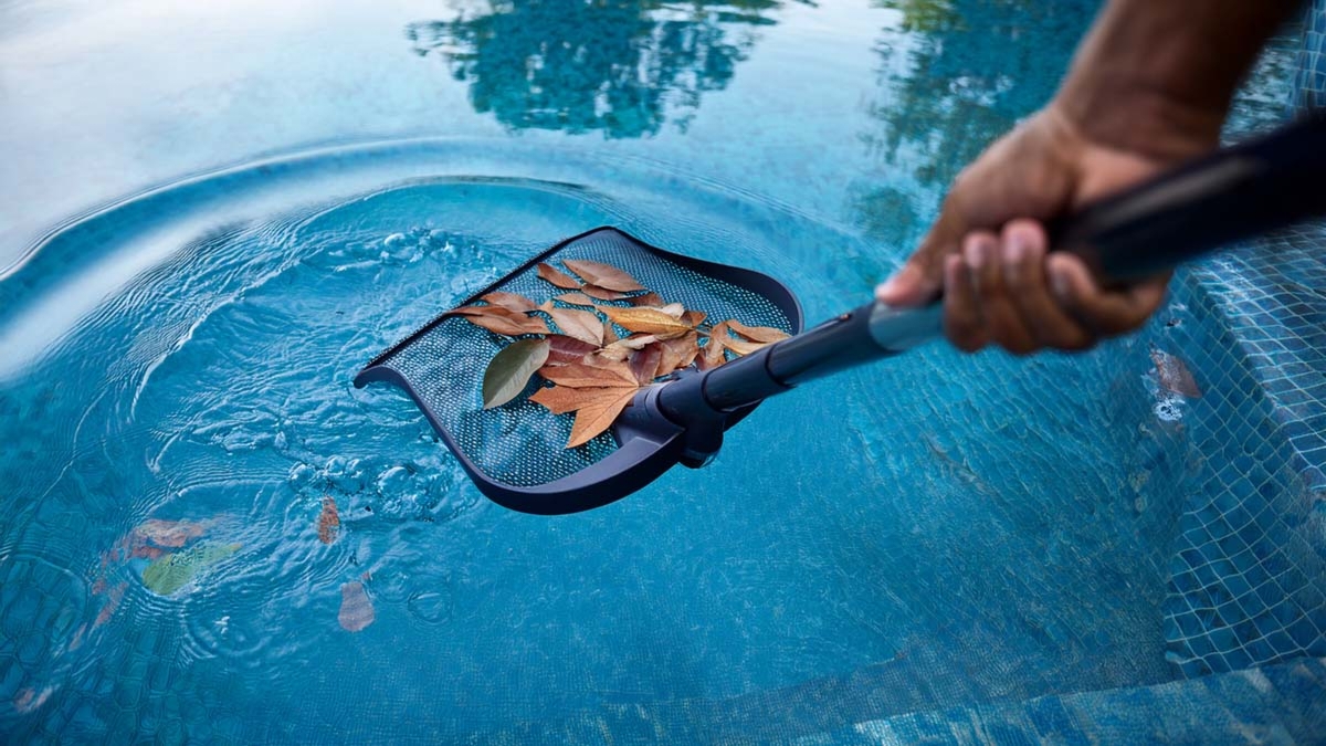Cleaning Pool With Skimmer