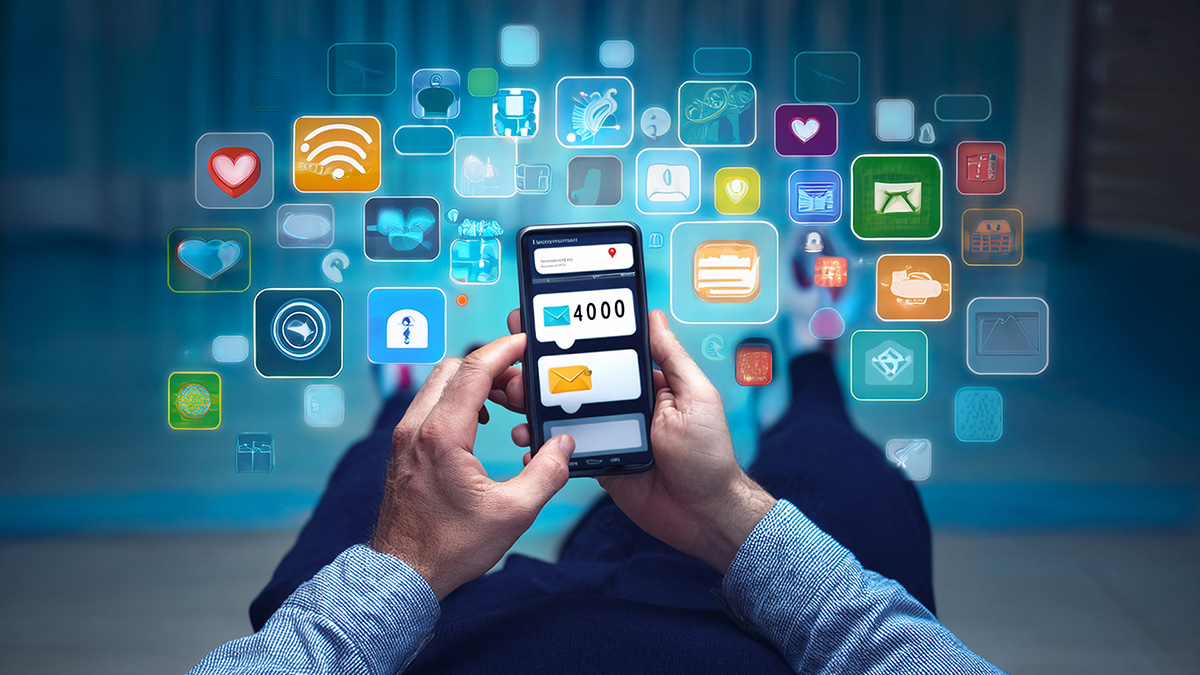 Digital Clutter Smartphone