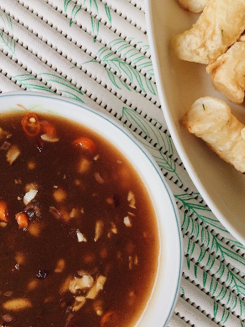 Squid Rolls Dipping Sauce Recipe